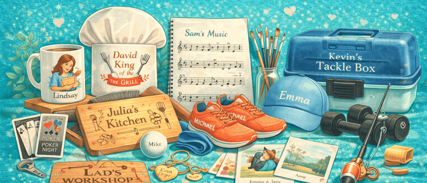 Personalized Hobby & Activity Gifts​