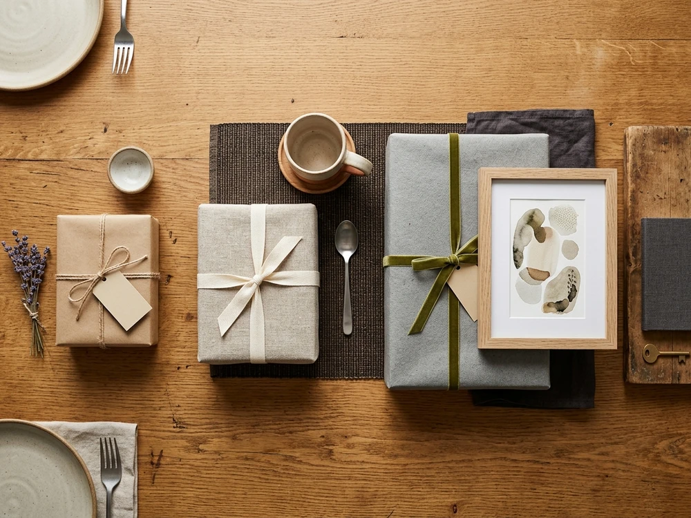 Gift choices ranging from a small gesture to everyday-use and keepsake options