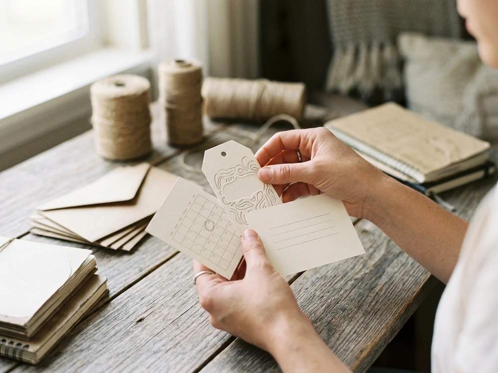 Choosing one meaningful personalization detail for a family gift.